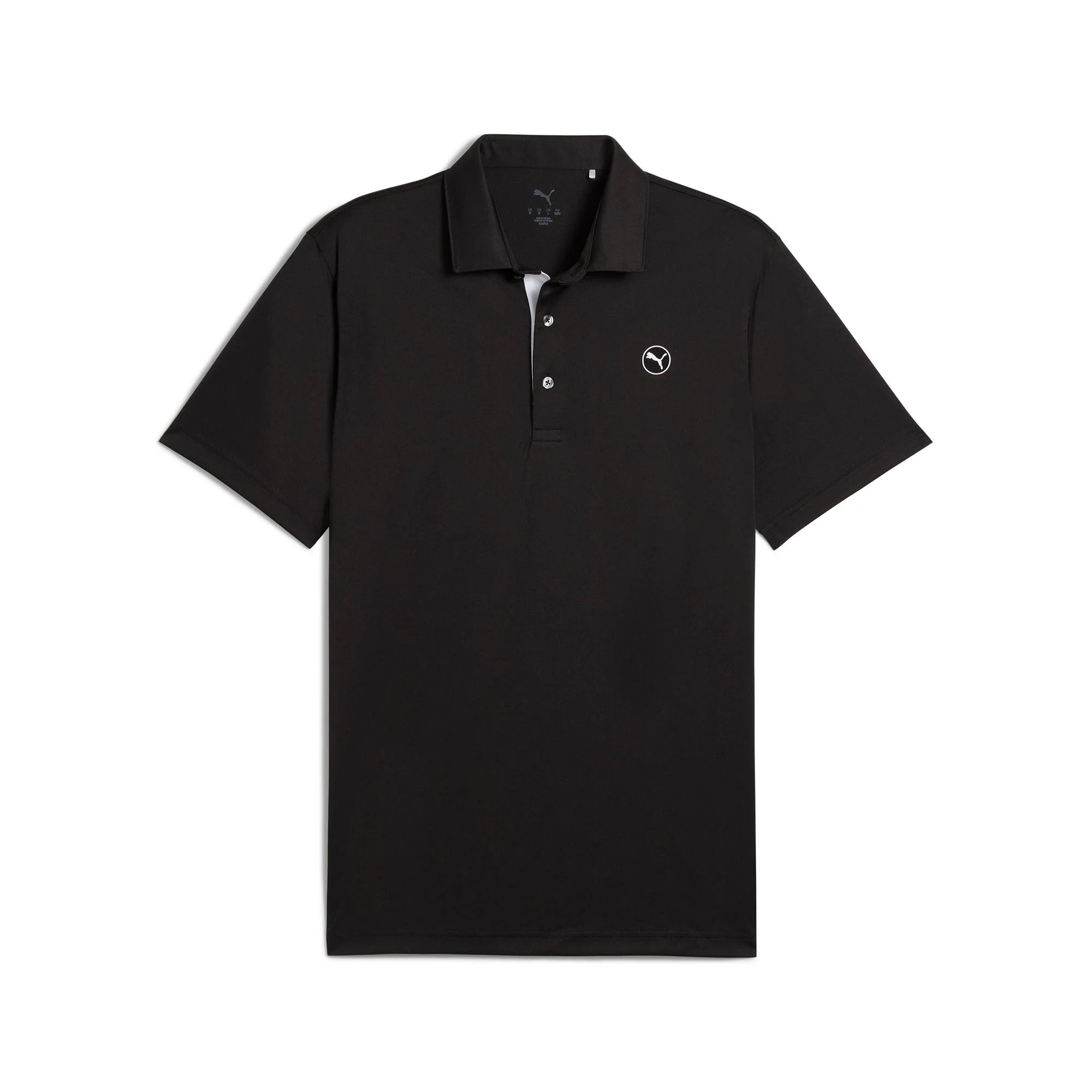 Puma Pure 2.0 LC Golf Polo - Black