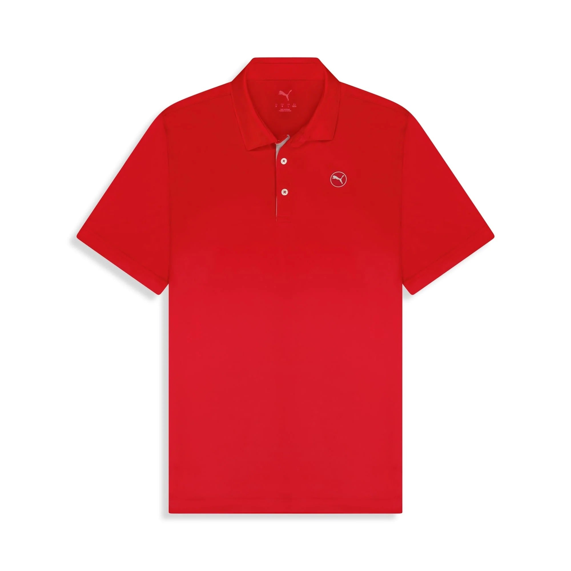 Puma Pure 2.0 LC Golf Polo - Red