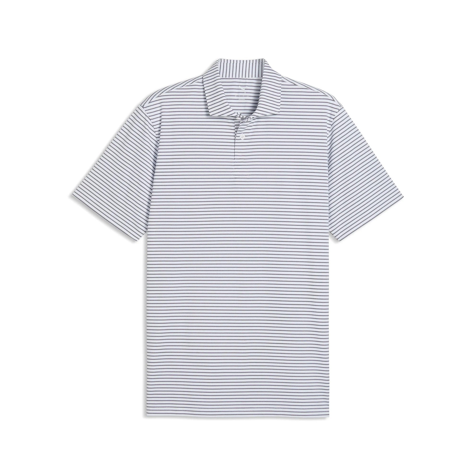 Puma BRRR Stripe Golf Polo - Black