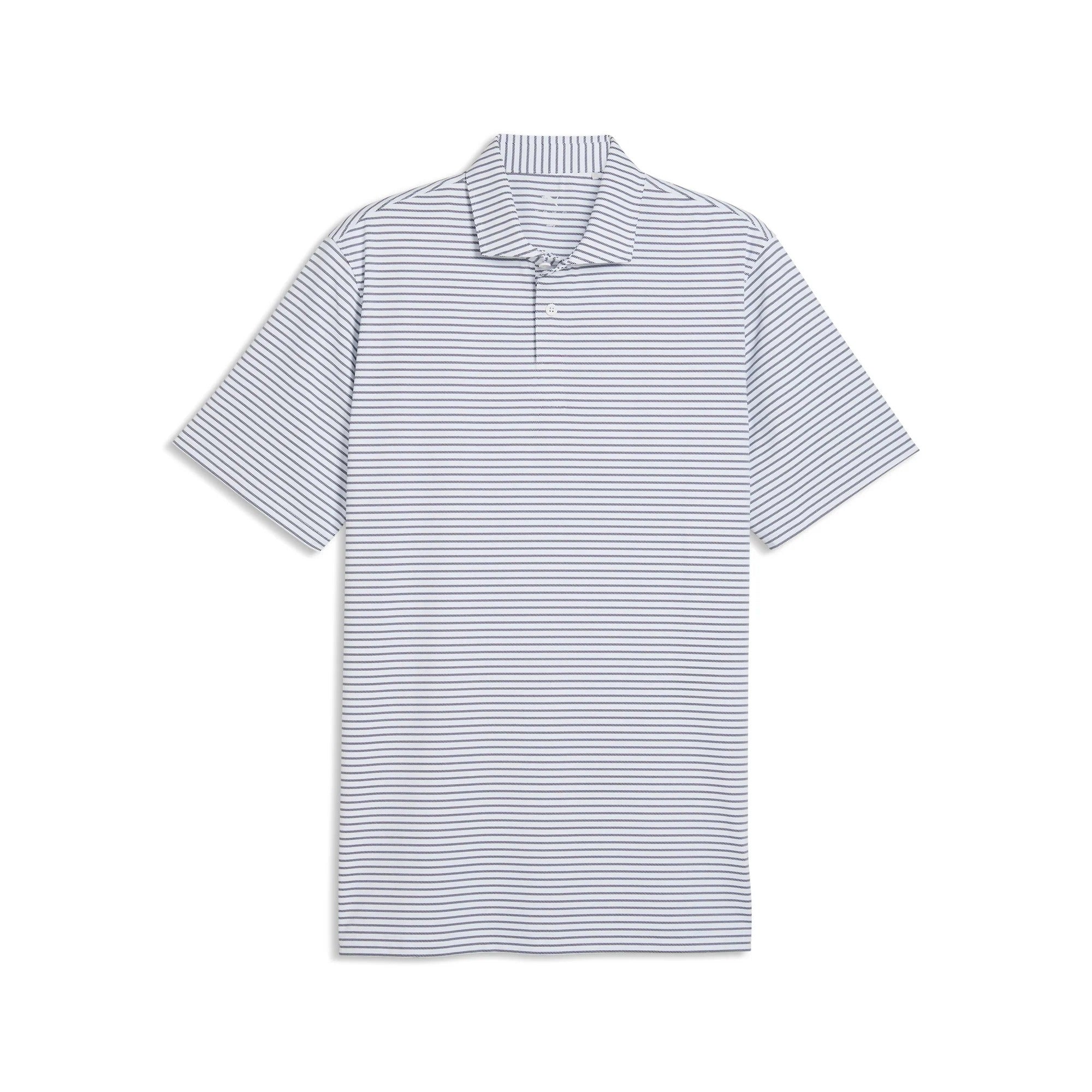 Puma BRRR Stripe Golf Polo - Navy