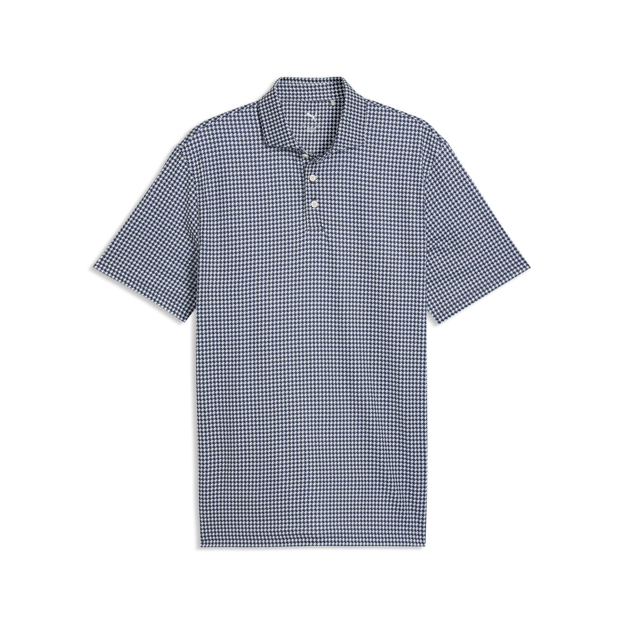 Puma CLOUDSPUN Mono Check BN Golf Polo - Navy