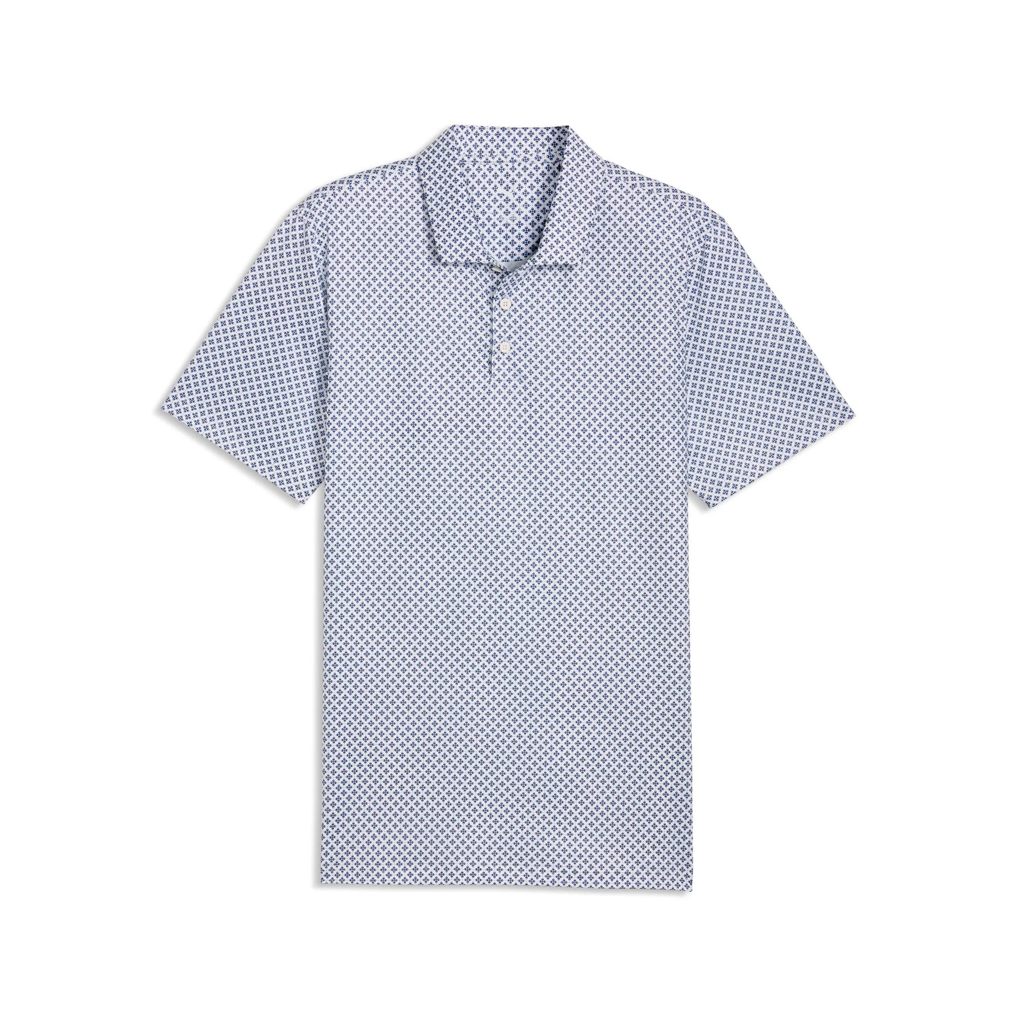Puma MATTR Clover BN Golf Polo - White