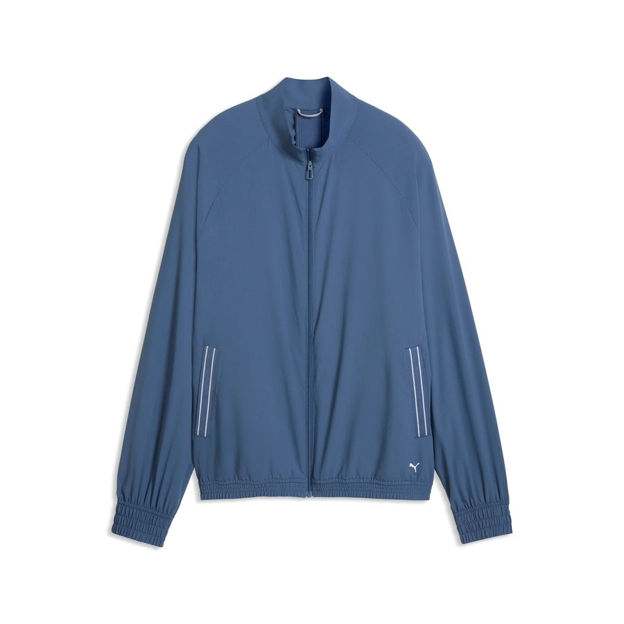 Puma Ladies Full-Zip Wind Golf Jacket - Indigo