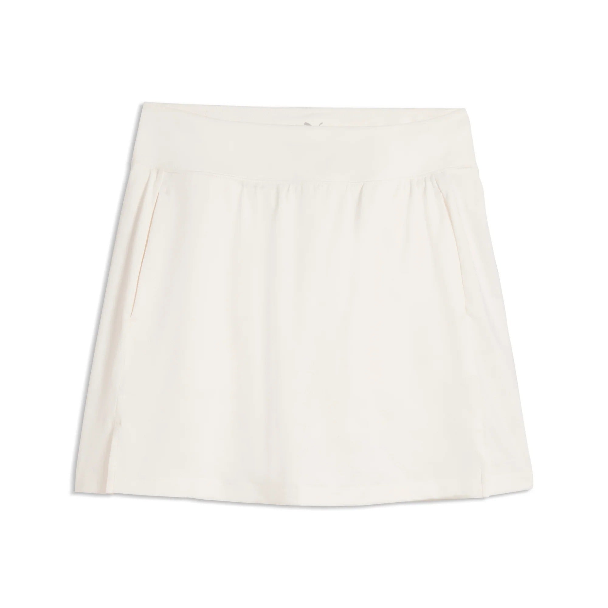 Puma Ladies Lana Floral Lace Jacquard 16" Golf Skirt - White