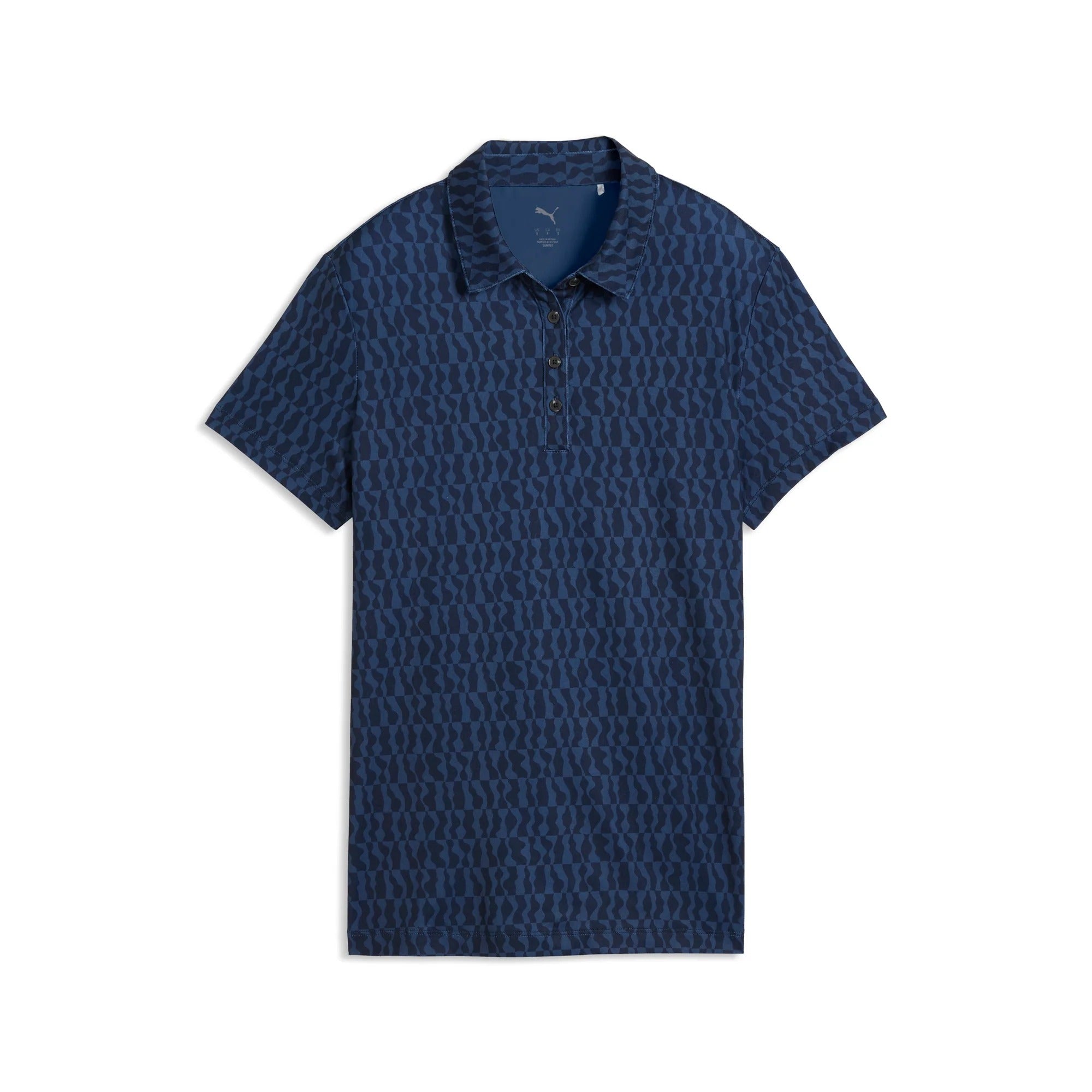 Puma Ladies CLOUDSPUN Wavey Golf Polo - Navy
