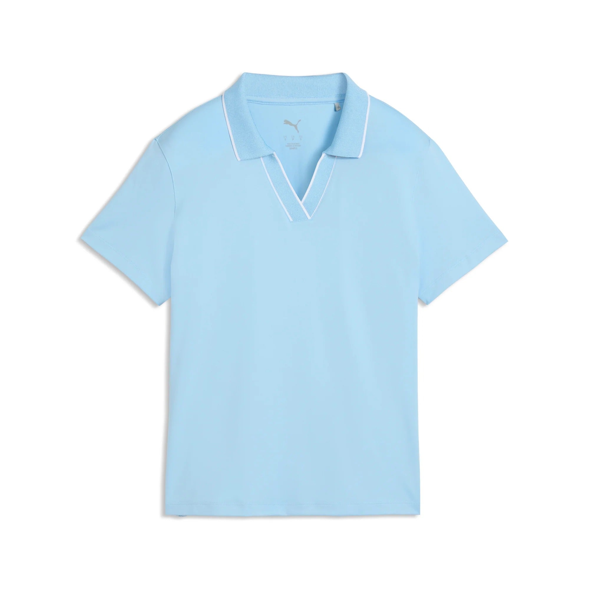 Puma Ladies CLOUDSPUN Essential Short Sleeve Golf Polo - Blue