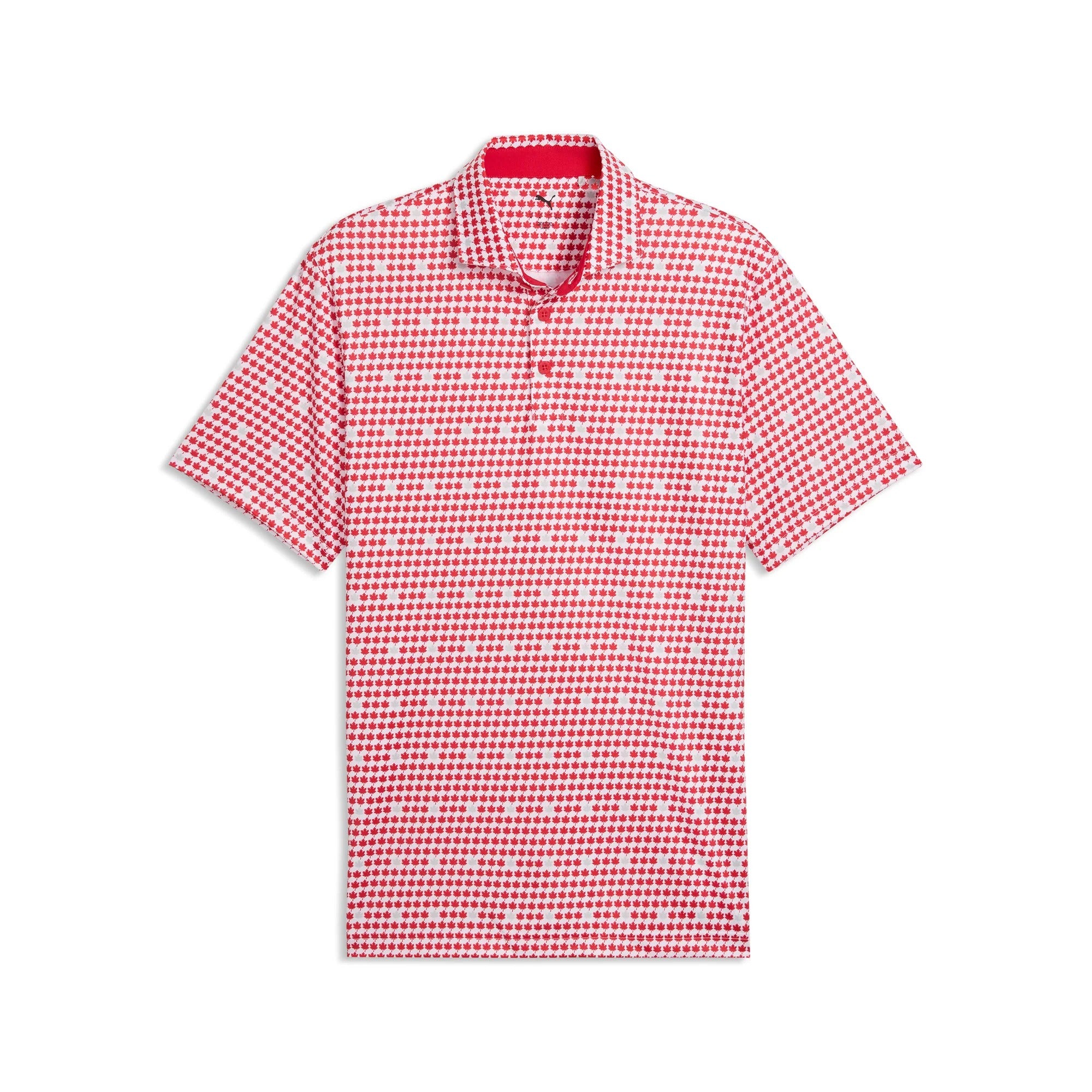 Puma MATTR Maple Leaf Golf Polo - Red