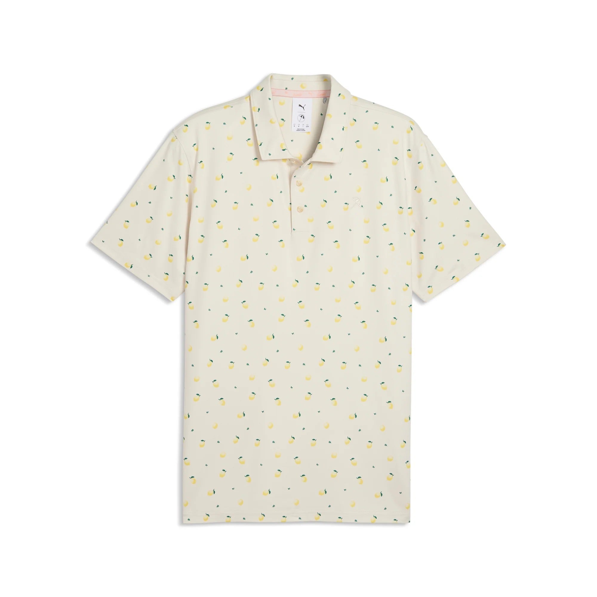 Puma x AP CLOUDSPUN Lemon Golf Polo - Off White