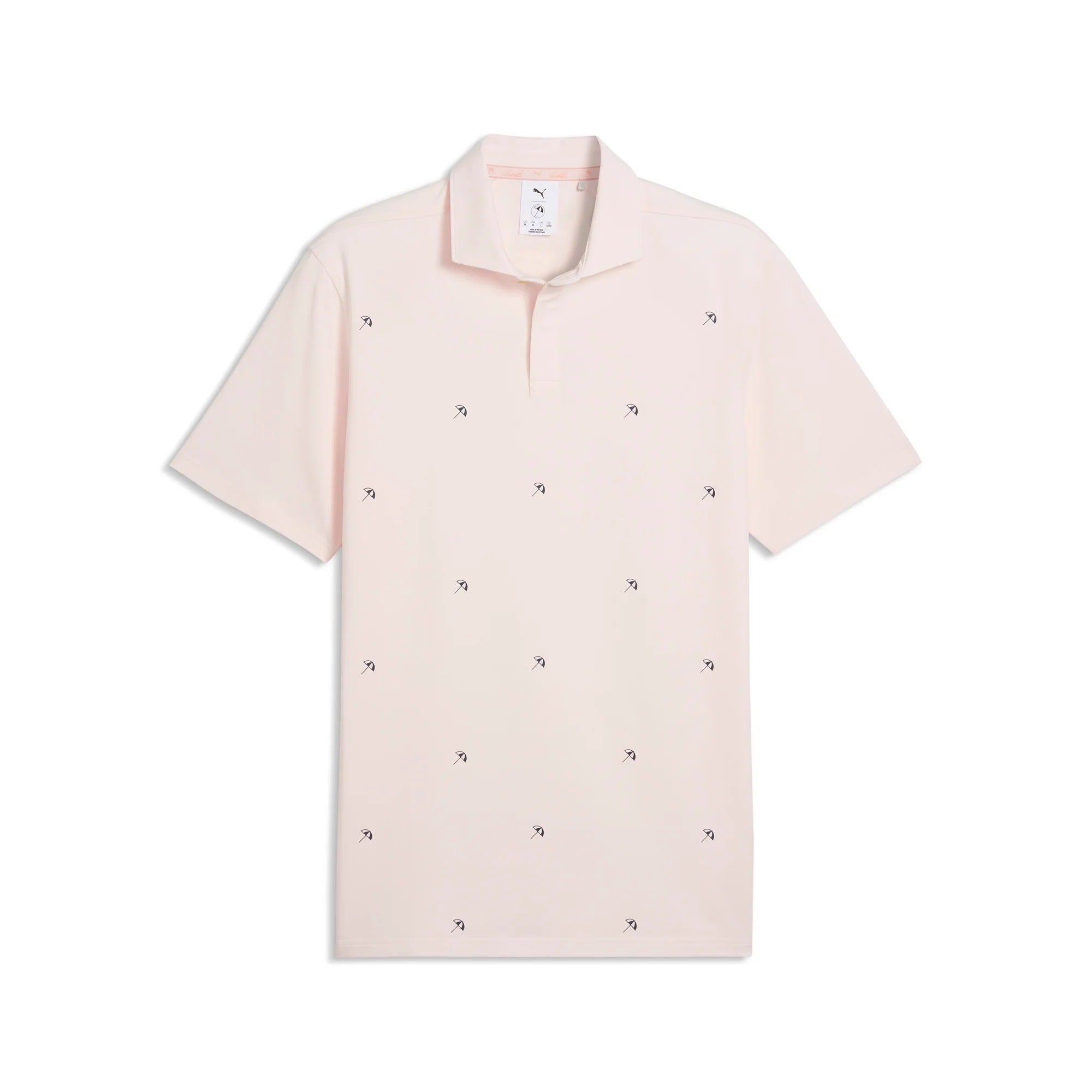 Puma x AP Modalon Umbrella Golf Polo - Rose