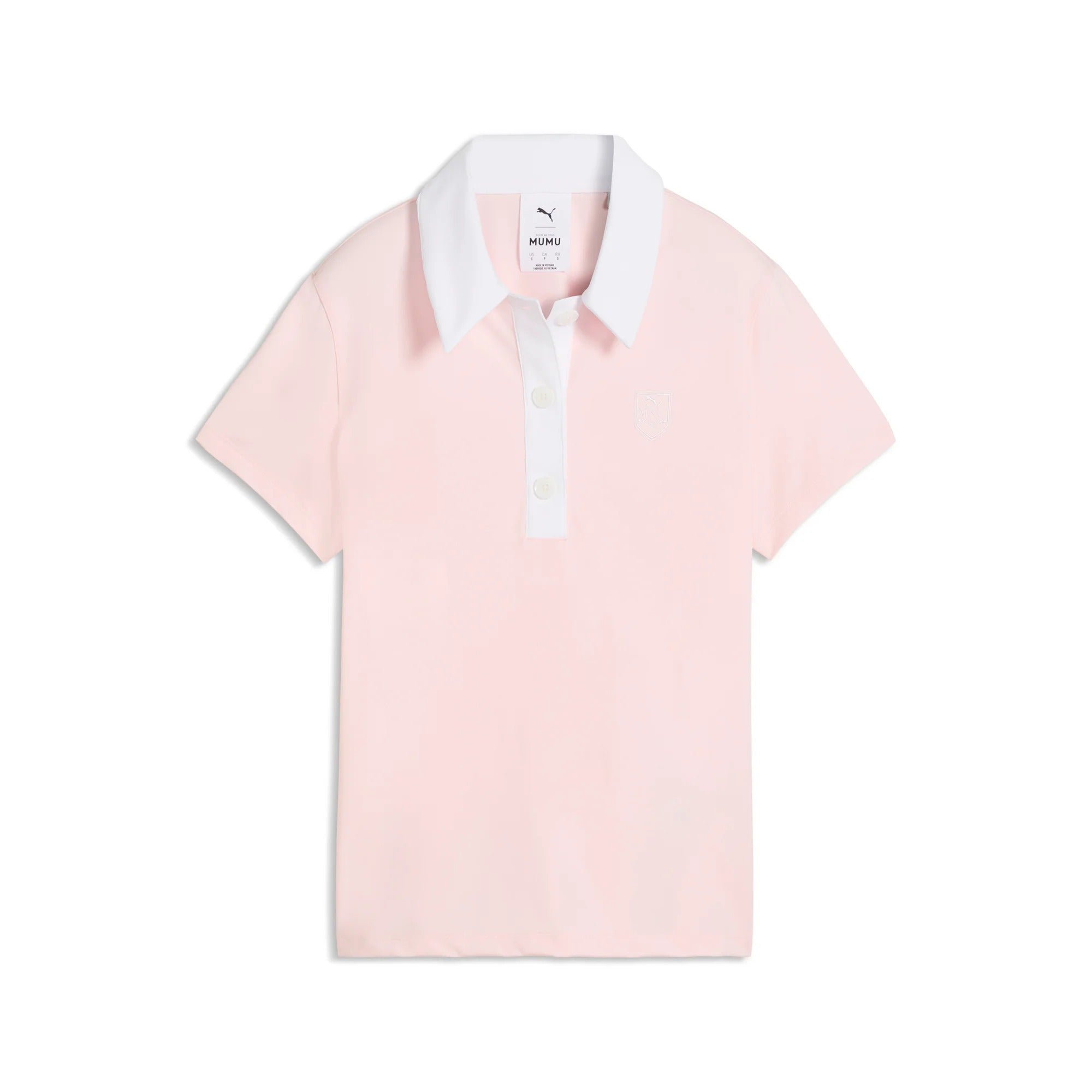 Puma Ladies PUMA x Mumu Crest Polo - Rose