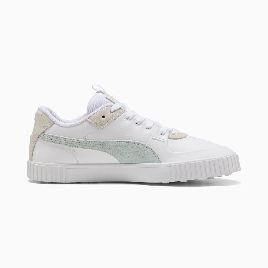 Puma Ladies Cali G Spikeless Golf Shoes - White/Blue