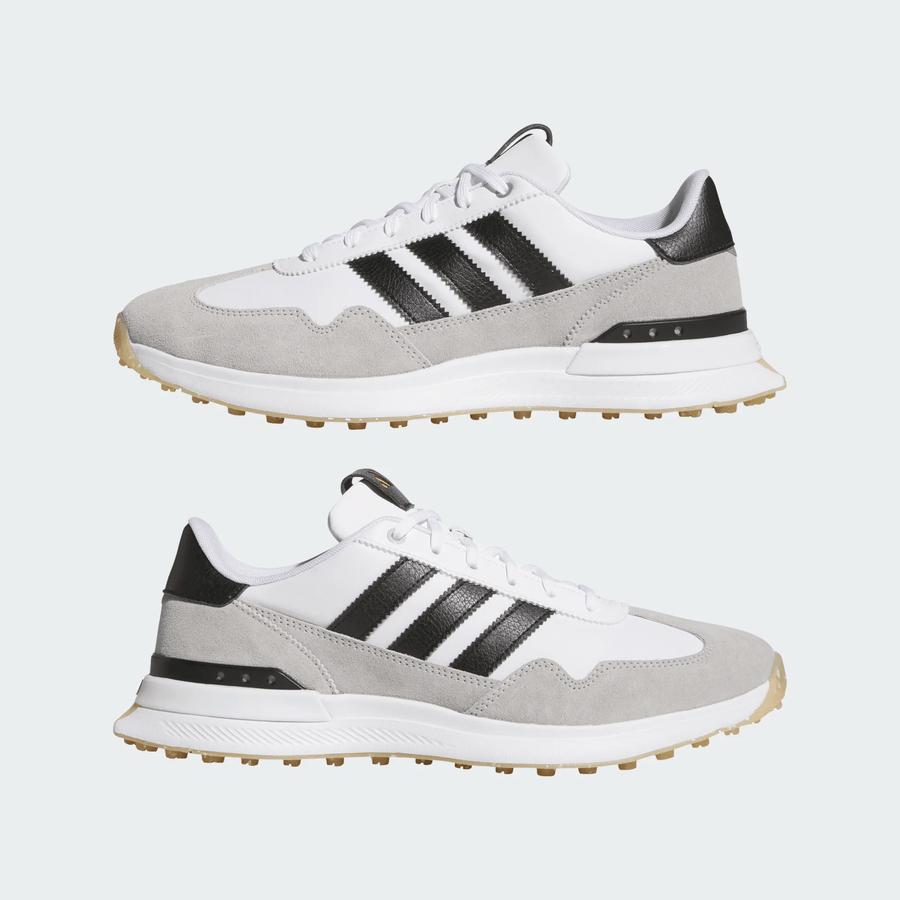 Adidas S2G 26 Textile Spikeless Golf Shoes - White/Black