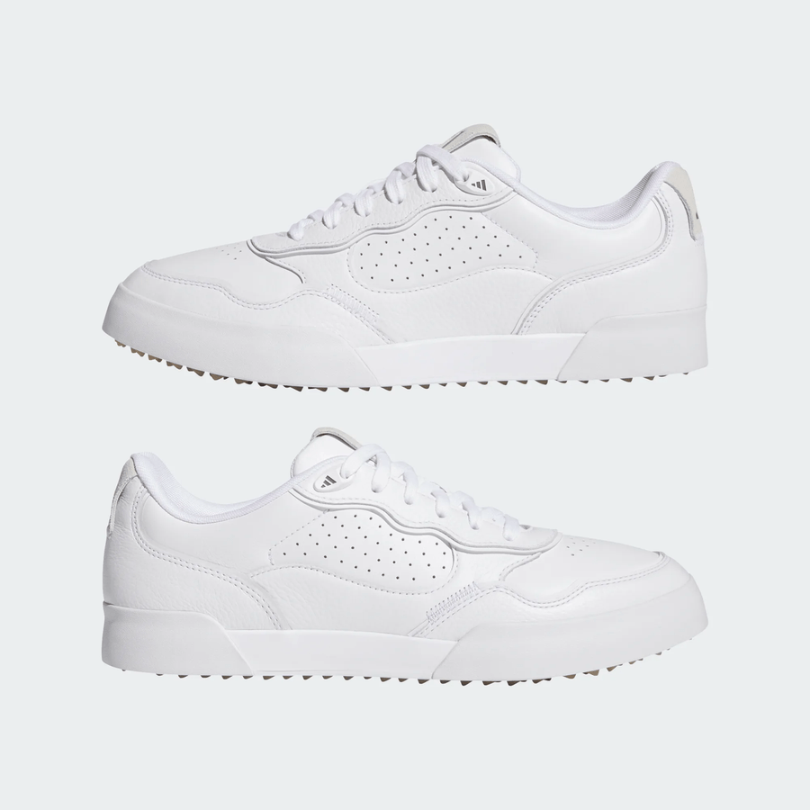 Adidas Retrocross 25 Spikeless Golf Shoes - White/Grey