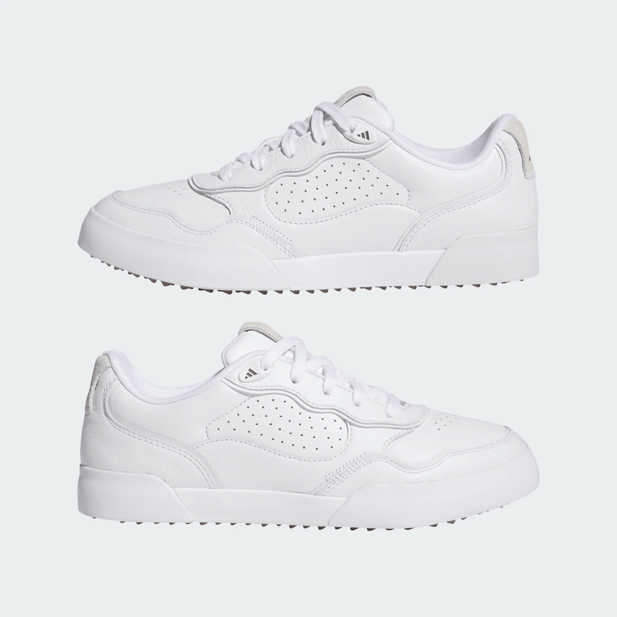 Adidas Ladies Retrocross 25 Spikeless Golf Shoes - White