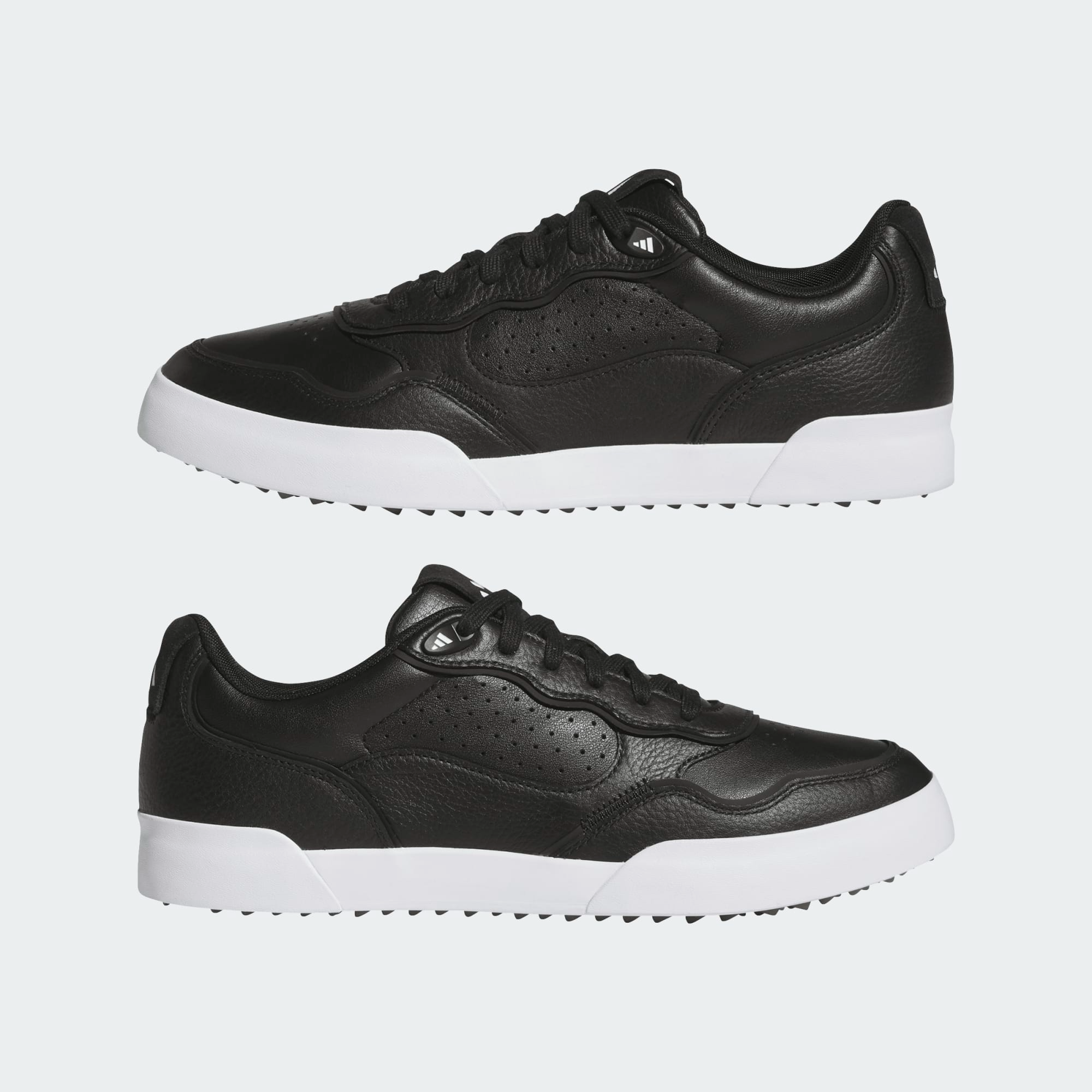Adidas Retrocross 25 Spikeless Golf Shoes - Black/White