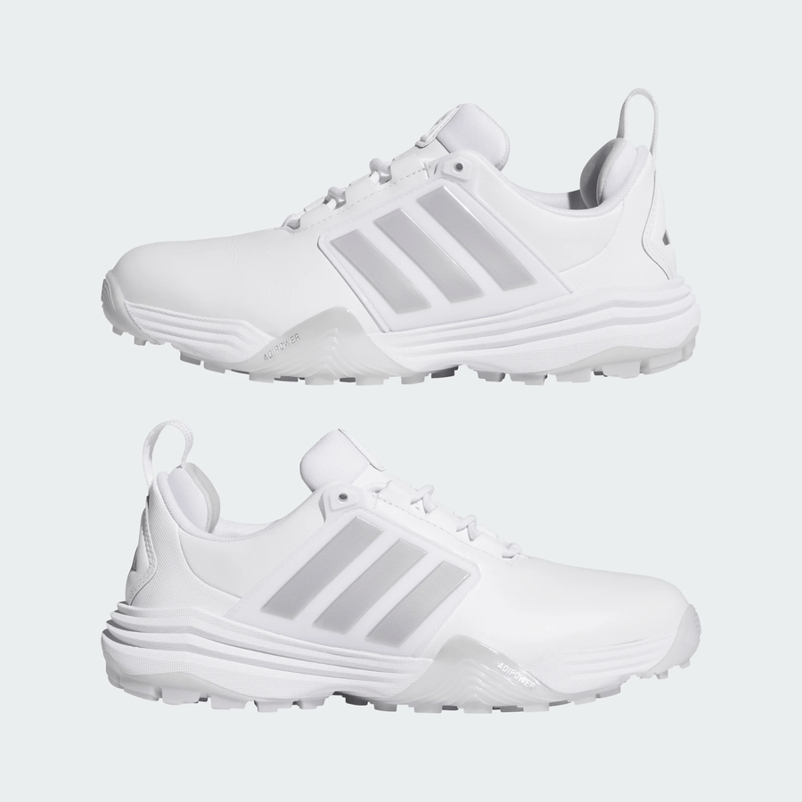 Adidas Ladies Adipower 26 Spikeless Golf Shoes - White/Silver