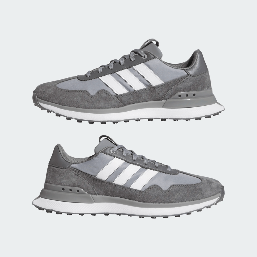 Adidas S2G 26 Textile Spikeless Golf Shoes - Grey/White