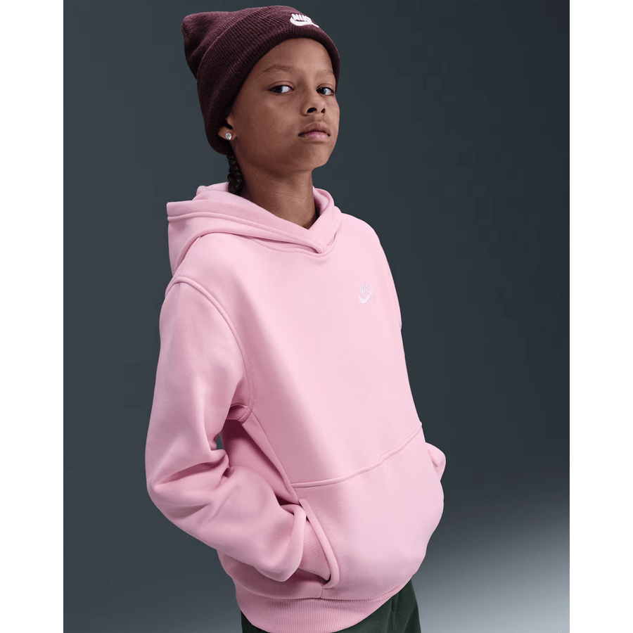Sweat à capuche Nike Junior Club Fleece à enfiler