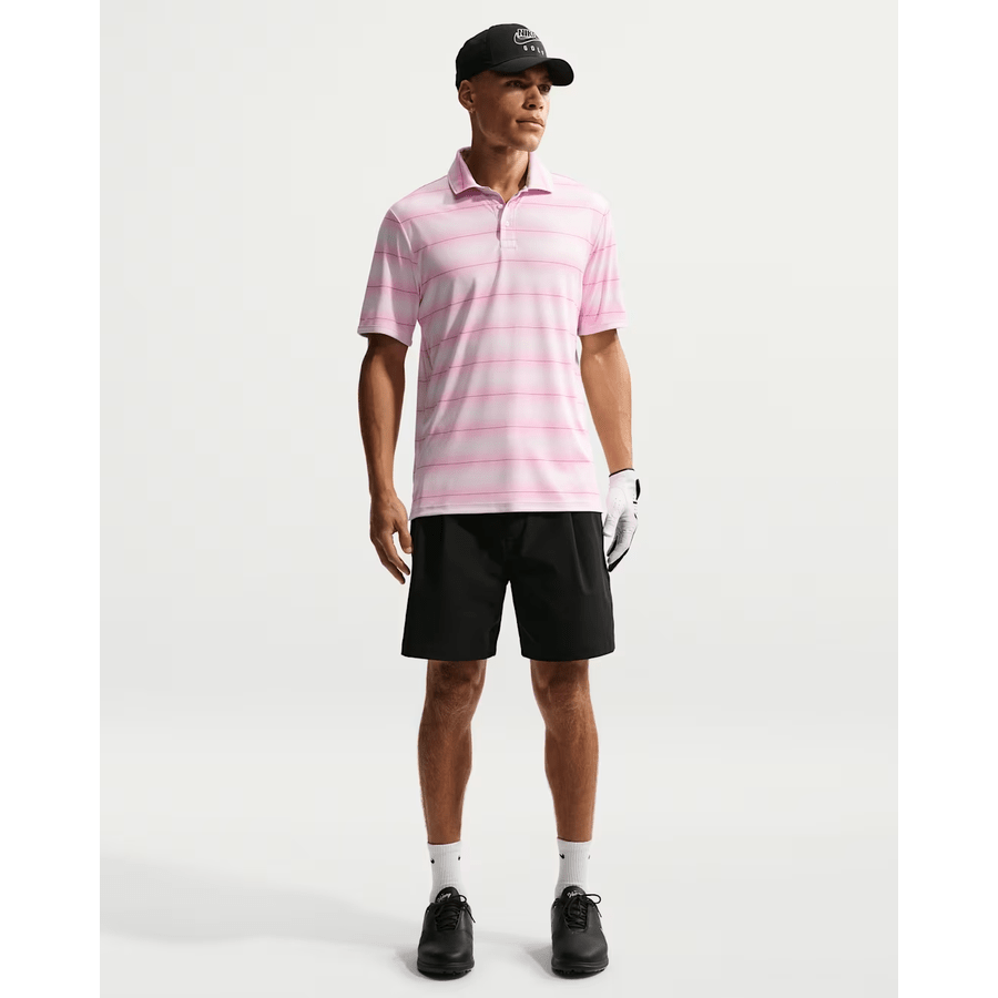 Nike Dri-FIT PAR Stripe Short-Sleeve Golf Polo