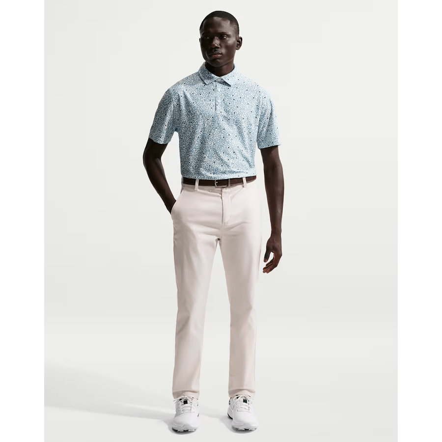 Nike Dri-FIT Floral Short-Sleeve Golf Polo