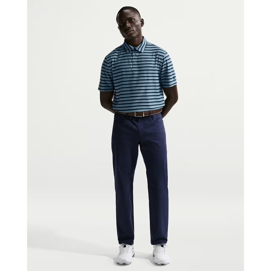 Nike Dri-FIT Stripe Short-Sleeve Golf Polo