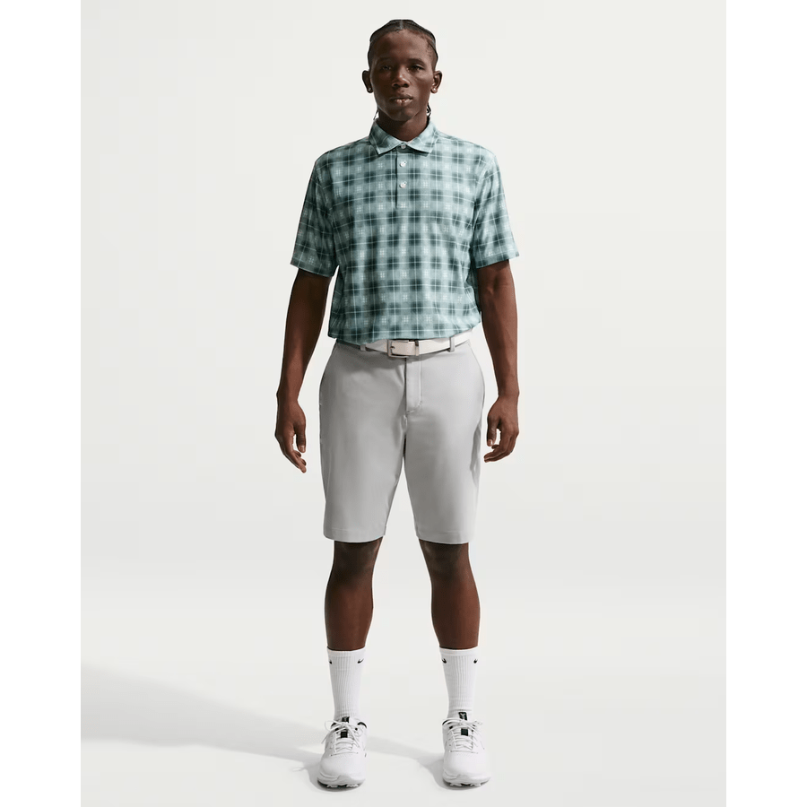 Nike Tailored Performance Tartan Dri-FIT Golf Polo