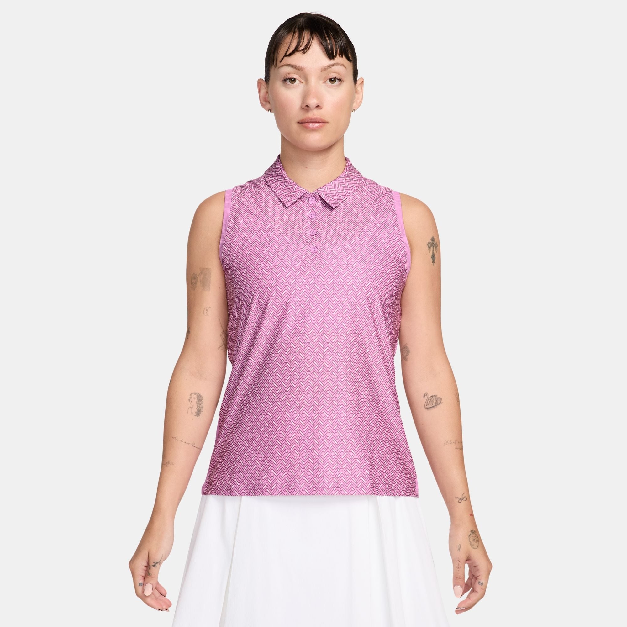 Nike Ladies Dri-FIT Victory Sleeveless Golf Polo