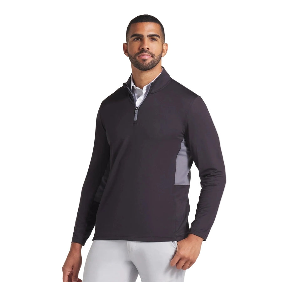 Puma Pure 2.0 1/4 Zip Golf Pullover - Black