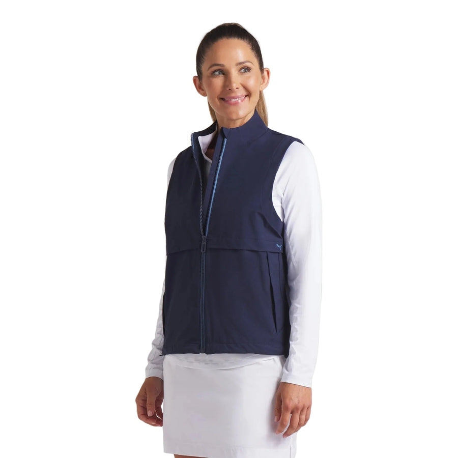 Puma Ladies Ripguard Vest - Navy