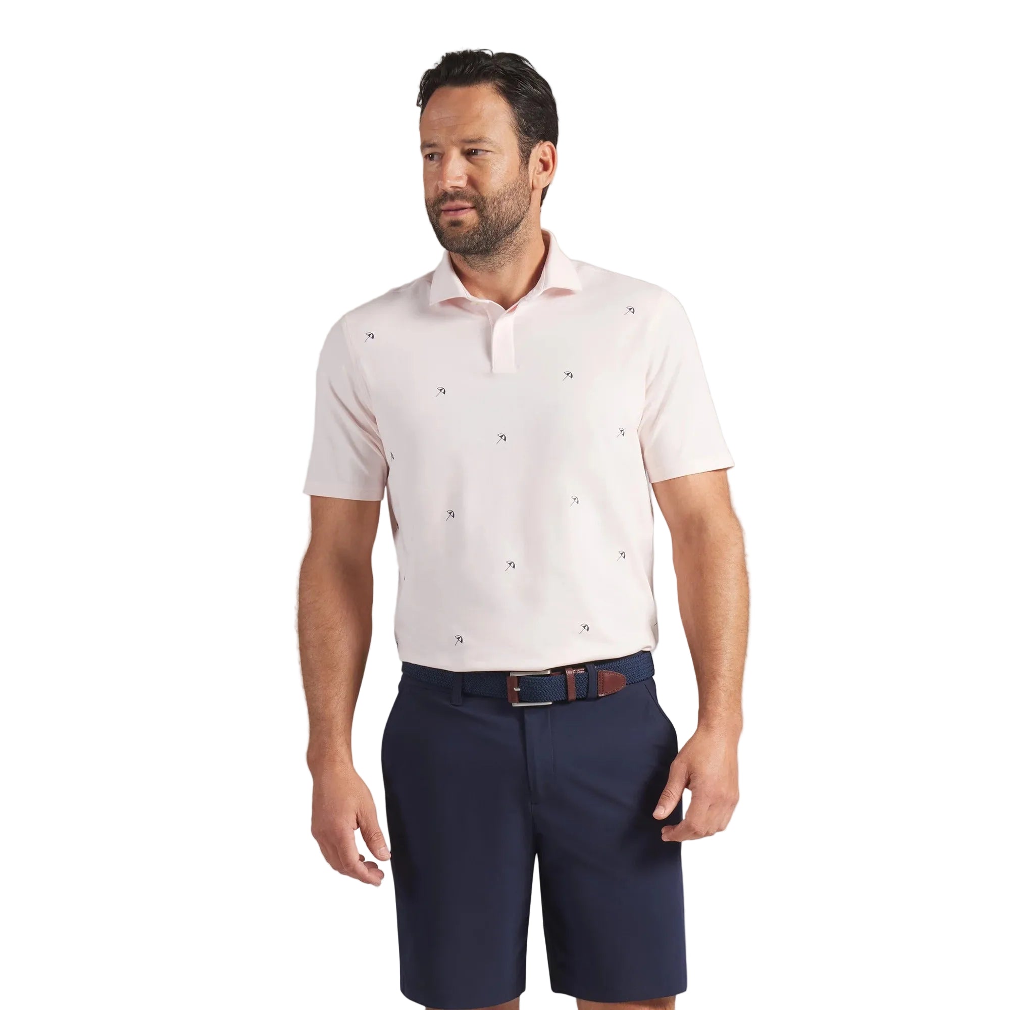 Puma x AP Modalon Umbrella Golf Polo - Rose