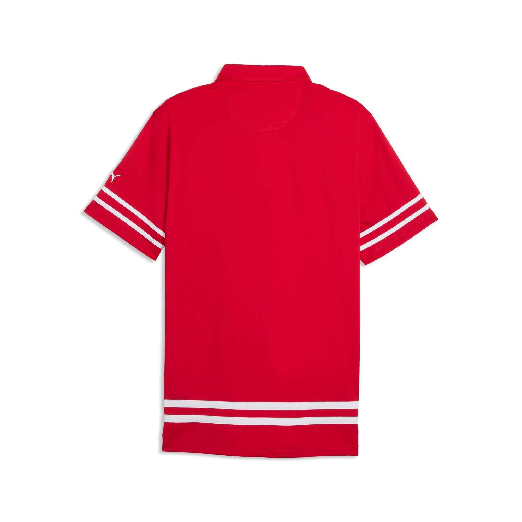 Puma MATTR Maple Leaf Jersey Golf Polo - Red