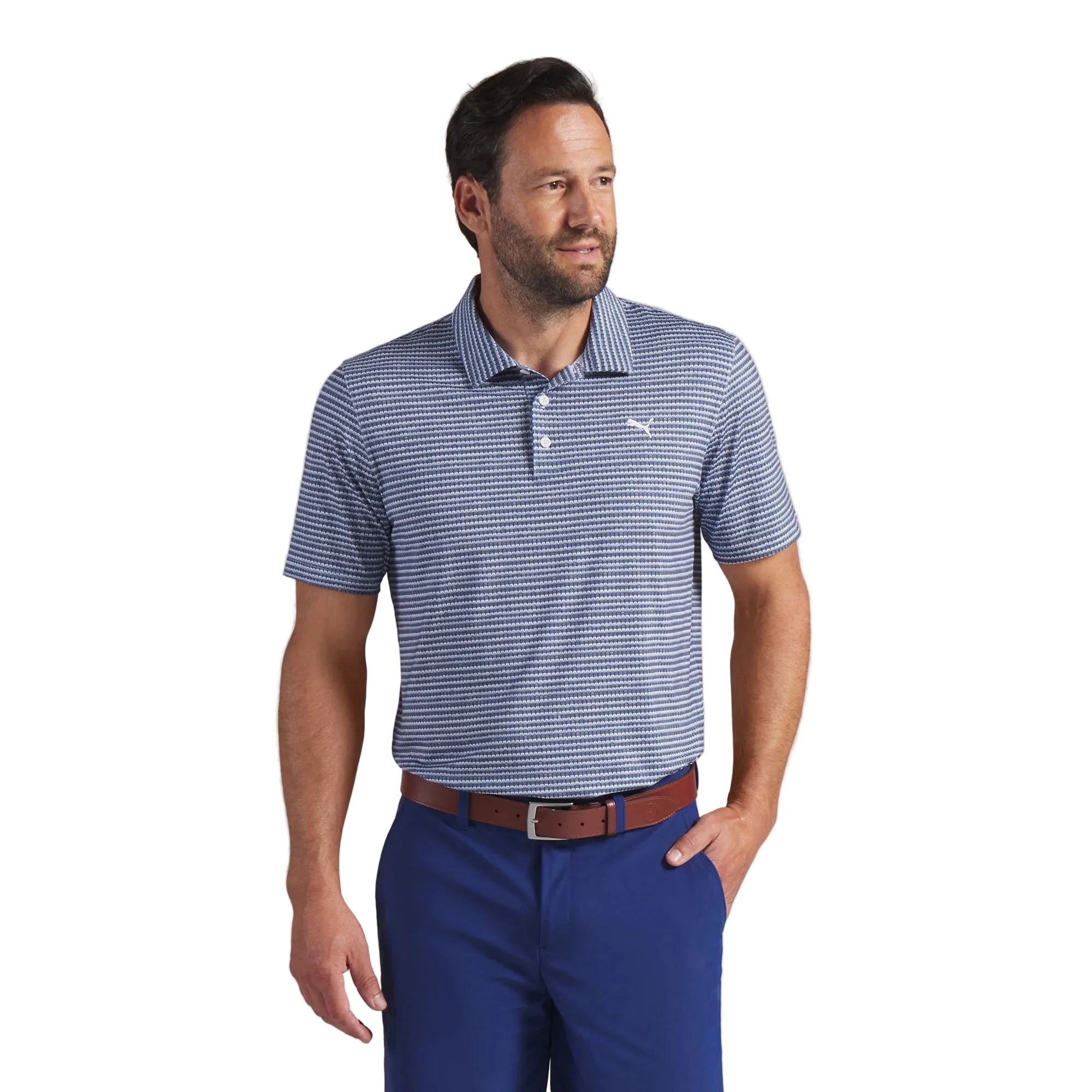 Puma MATTR Stadium LC Golf Polo - Navy