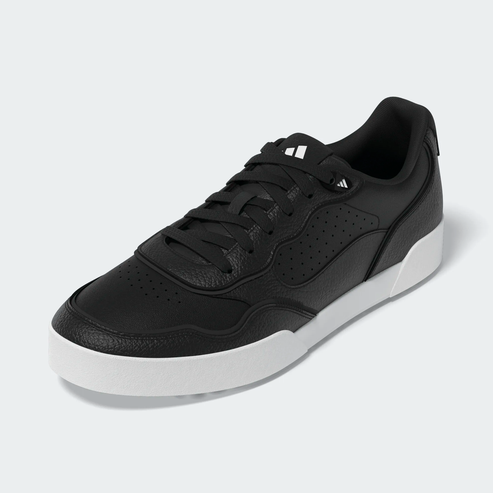 Adidas Retrocross 25 Spikeless Golf Shoes - Black/White