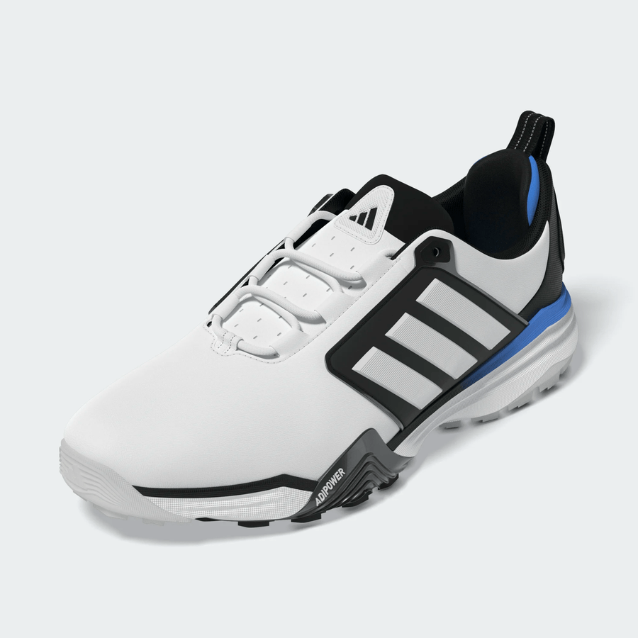 Adidas Adipower 26 Spikeless Golf Shoes - White/Black/Blue