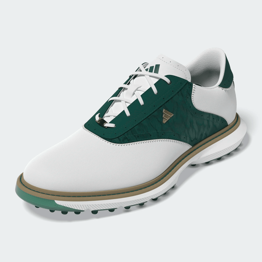 Adidas MC70 Spikeless Golf Shoes - White/Green