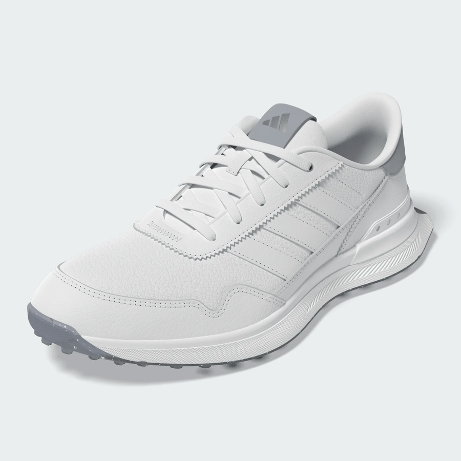 Adidas Ladies S2G 26 Leather Spikeless Golf Shoes - White/Silver