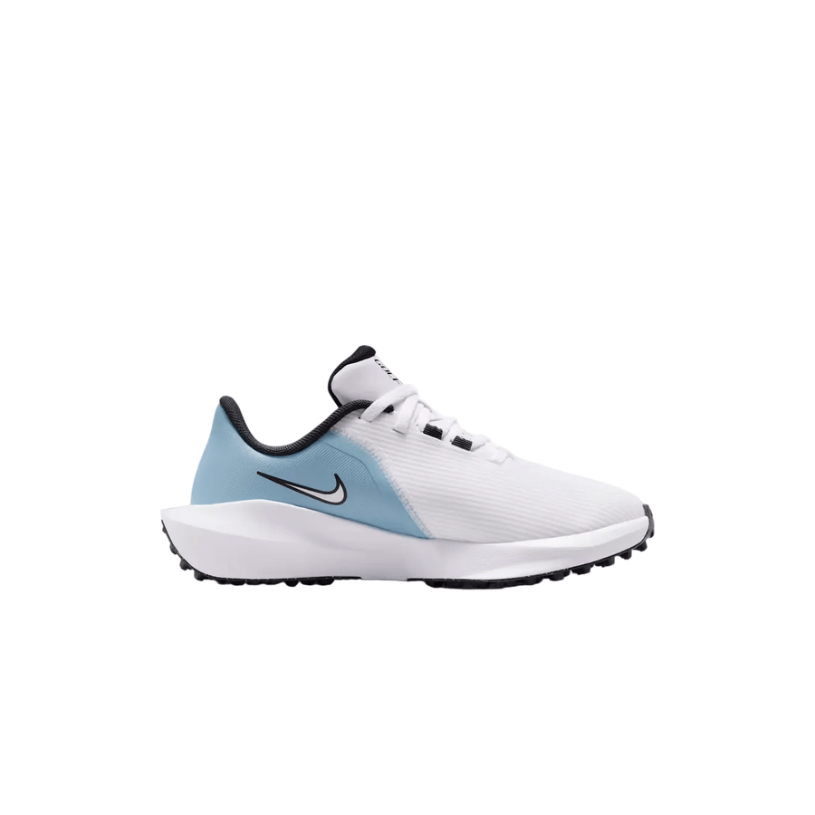 Nike Infinity G Jr. '24 Chaussures de golf sans crampons pour grands enfants - Blanc/Bleu