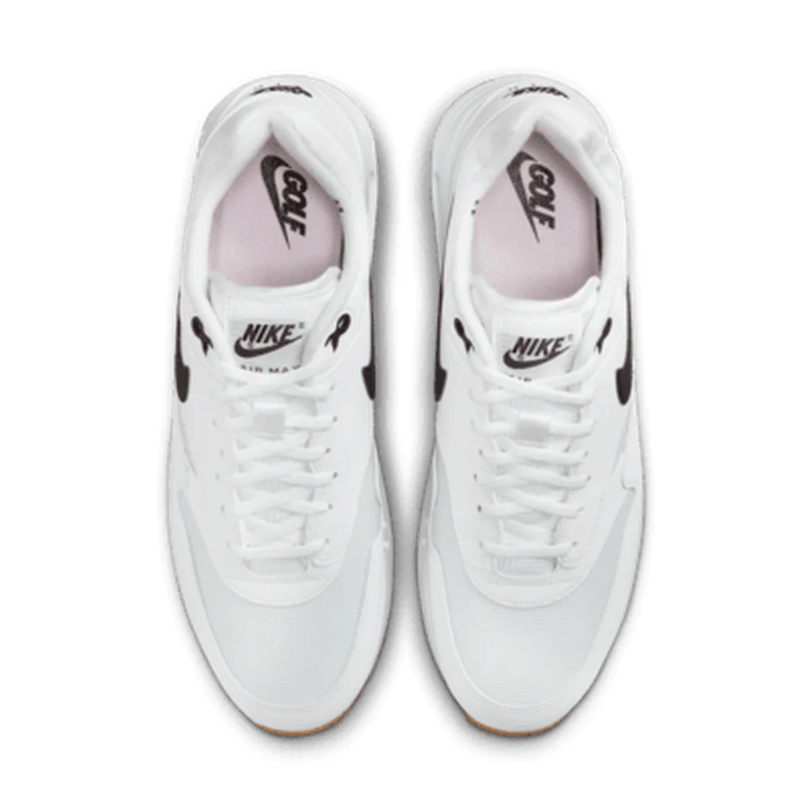Nike Air Max 1 '86 OG G Spikeless Golf Shoes - White/Brown