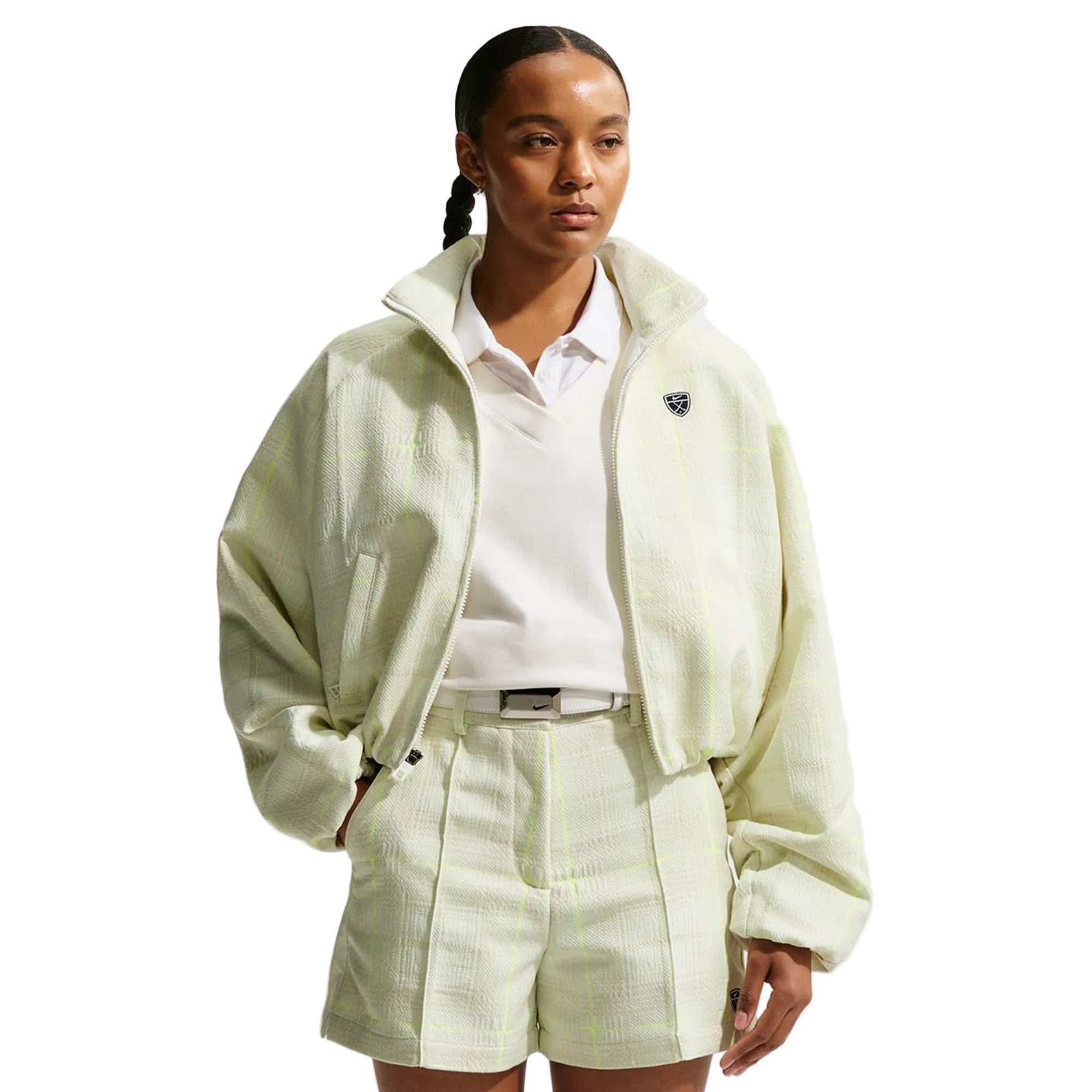 Nike Ladies Tartan Golf Jacket