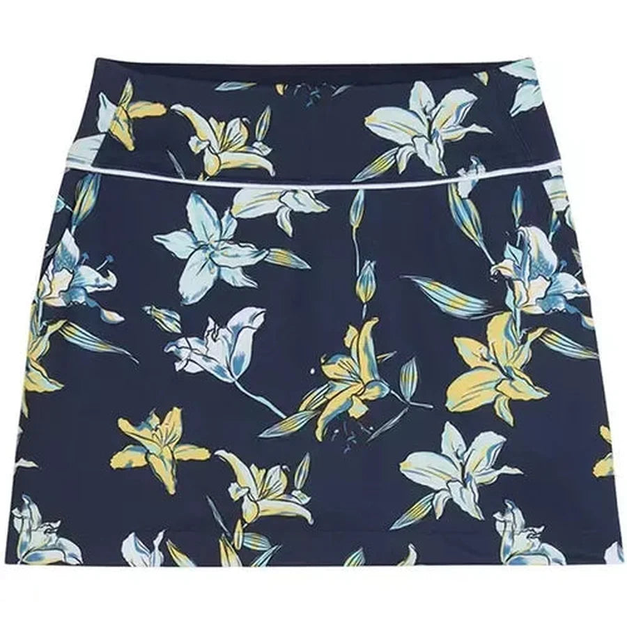 Puma Ladies Blake Lily Floral Golf Skirt