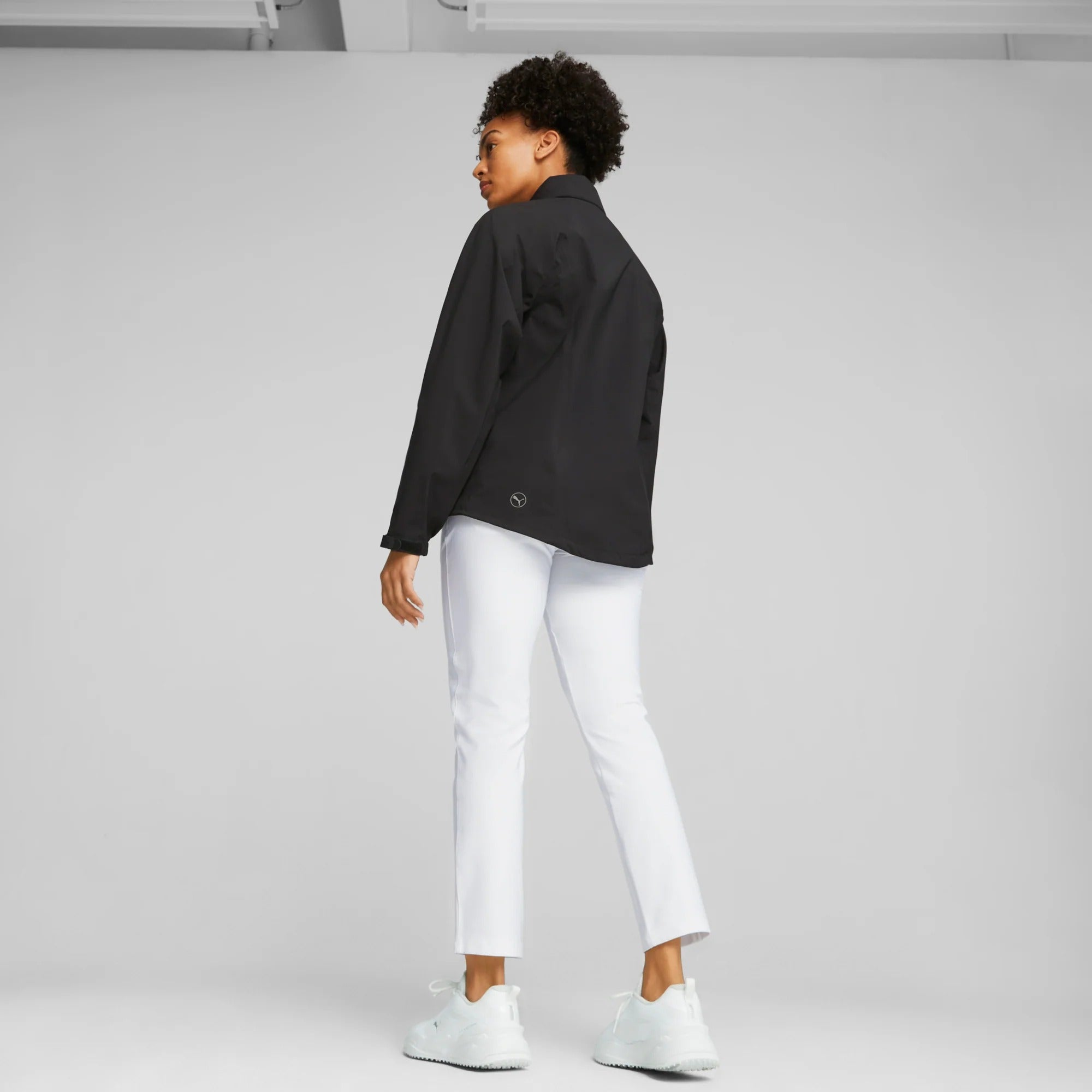 Puma Ladies DRYLBL Rain Golf Jacket - Black