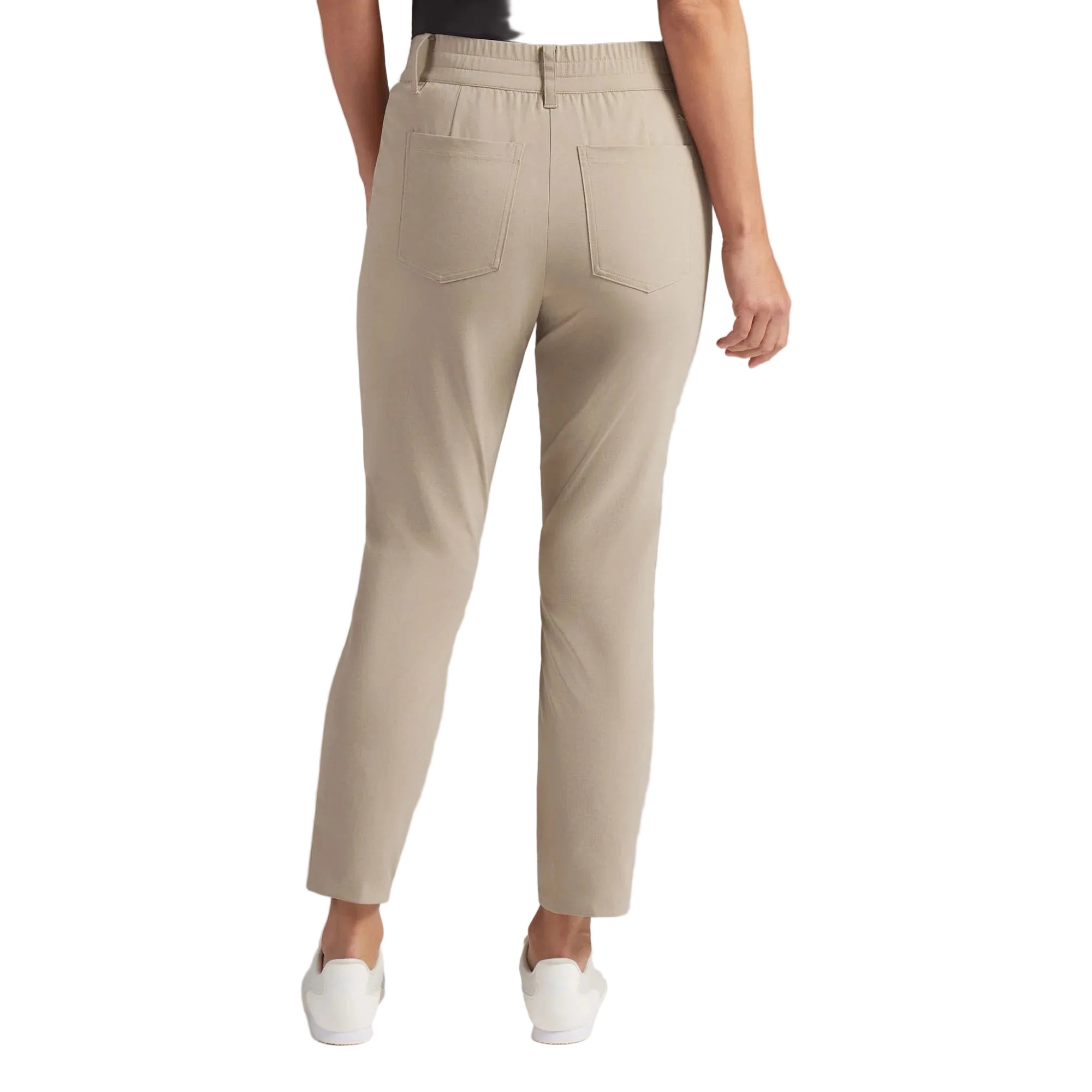 Puma Ladies Avant Slim Golf Pants - Beige