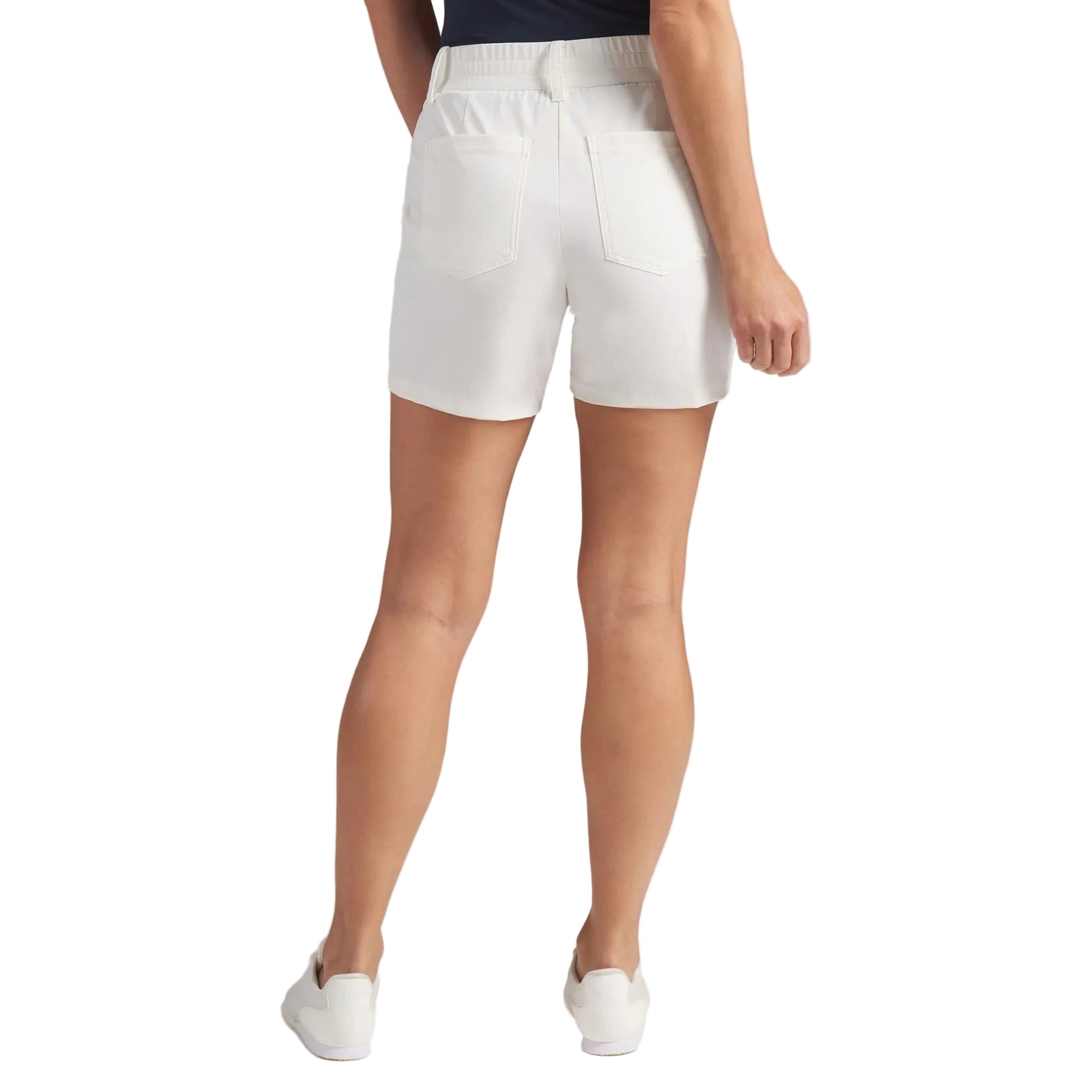 Puma Ladies Avant 6" Golf Shorts - White