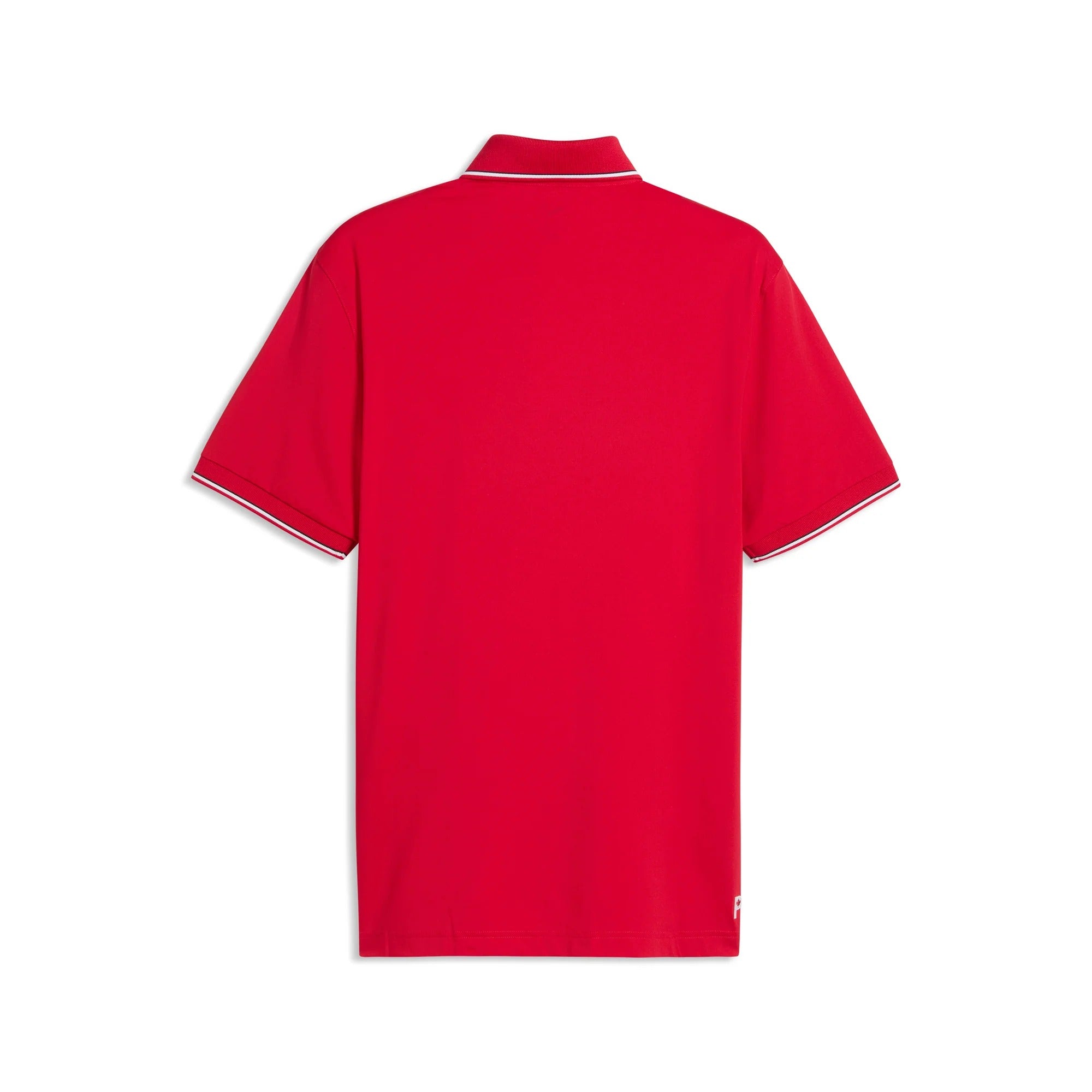 Puma MATTR Maple Leaf Solid Golf Polo - Red