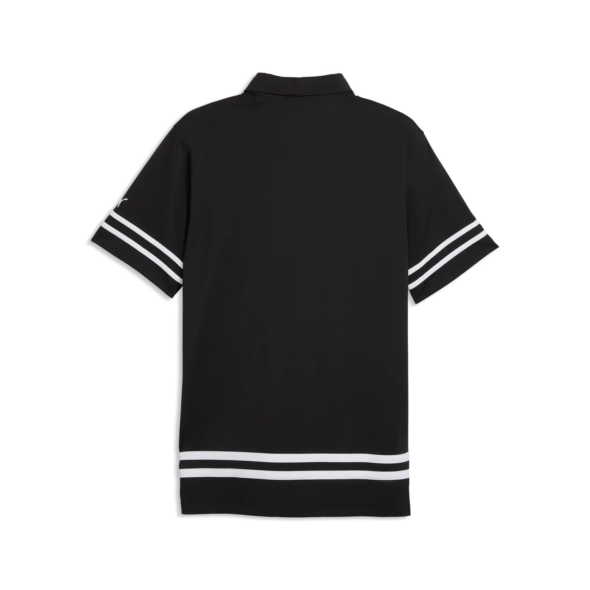 Puma MATTR Maple Leaf Jersey Golf Polo - Black