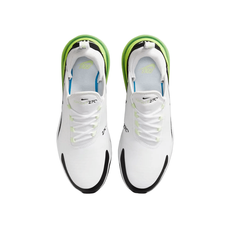 Chaussures de golf sans crampons Nike Air Max 270 G - blanches