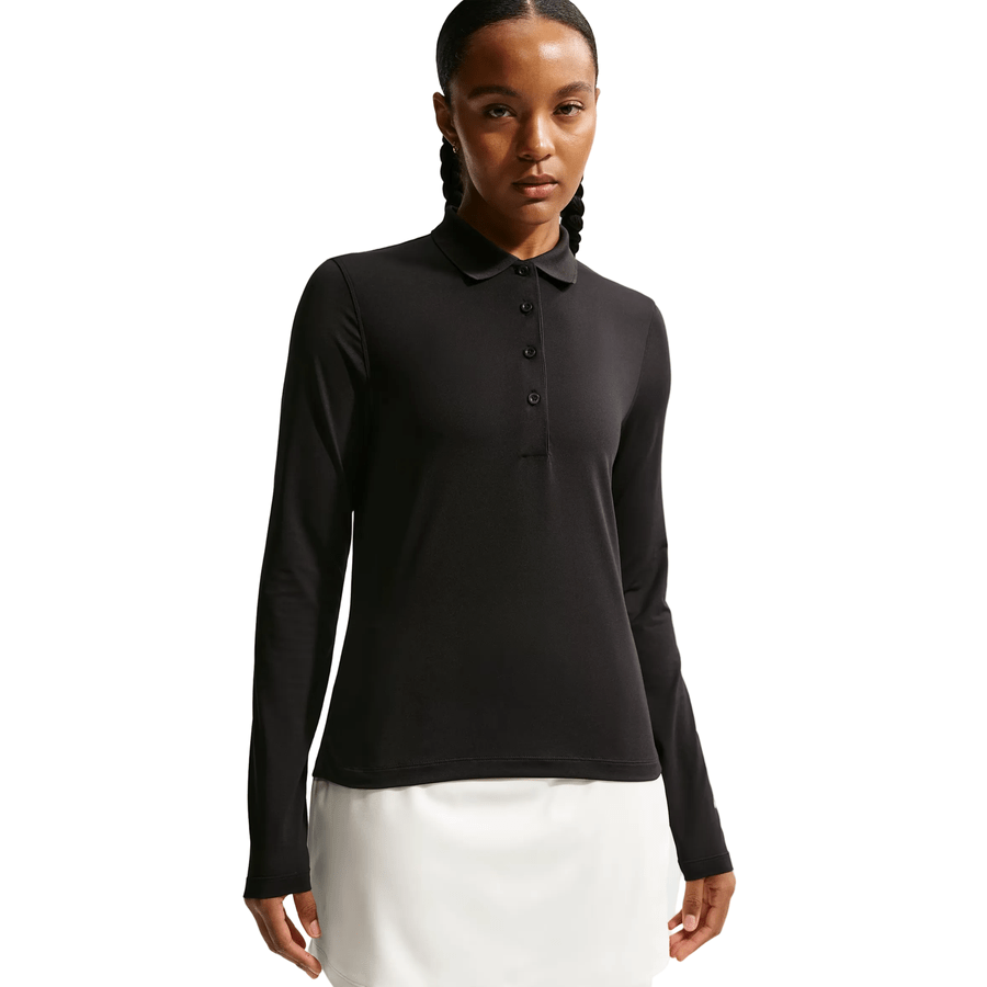 Nike Golf Club Ladies Dri-FIT UV Long-Sleeve Golf Polo