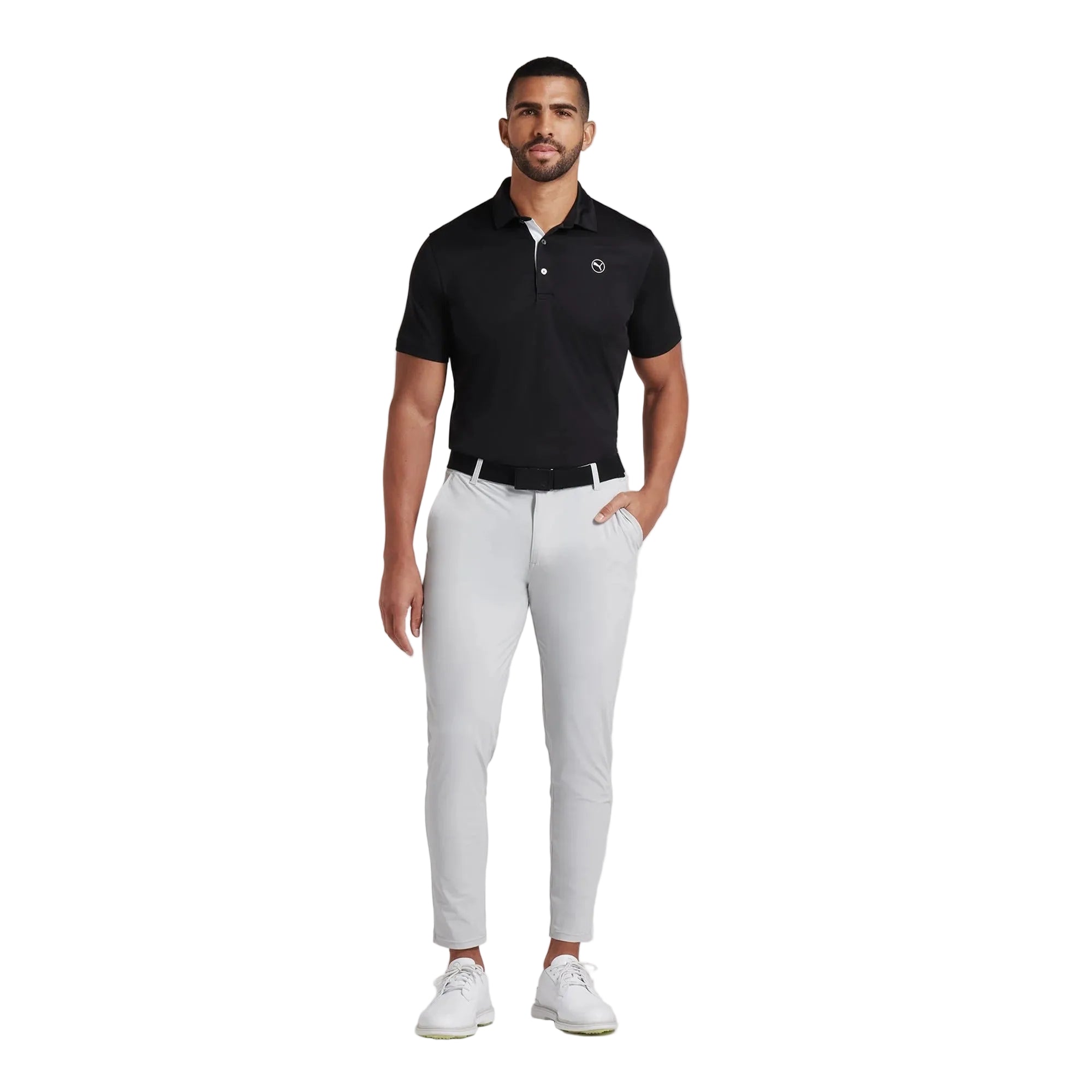 Puma Pure 2.0 LC Golf Polo - Black