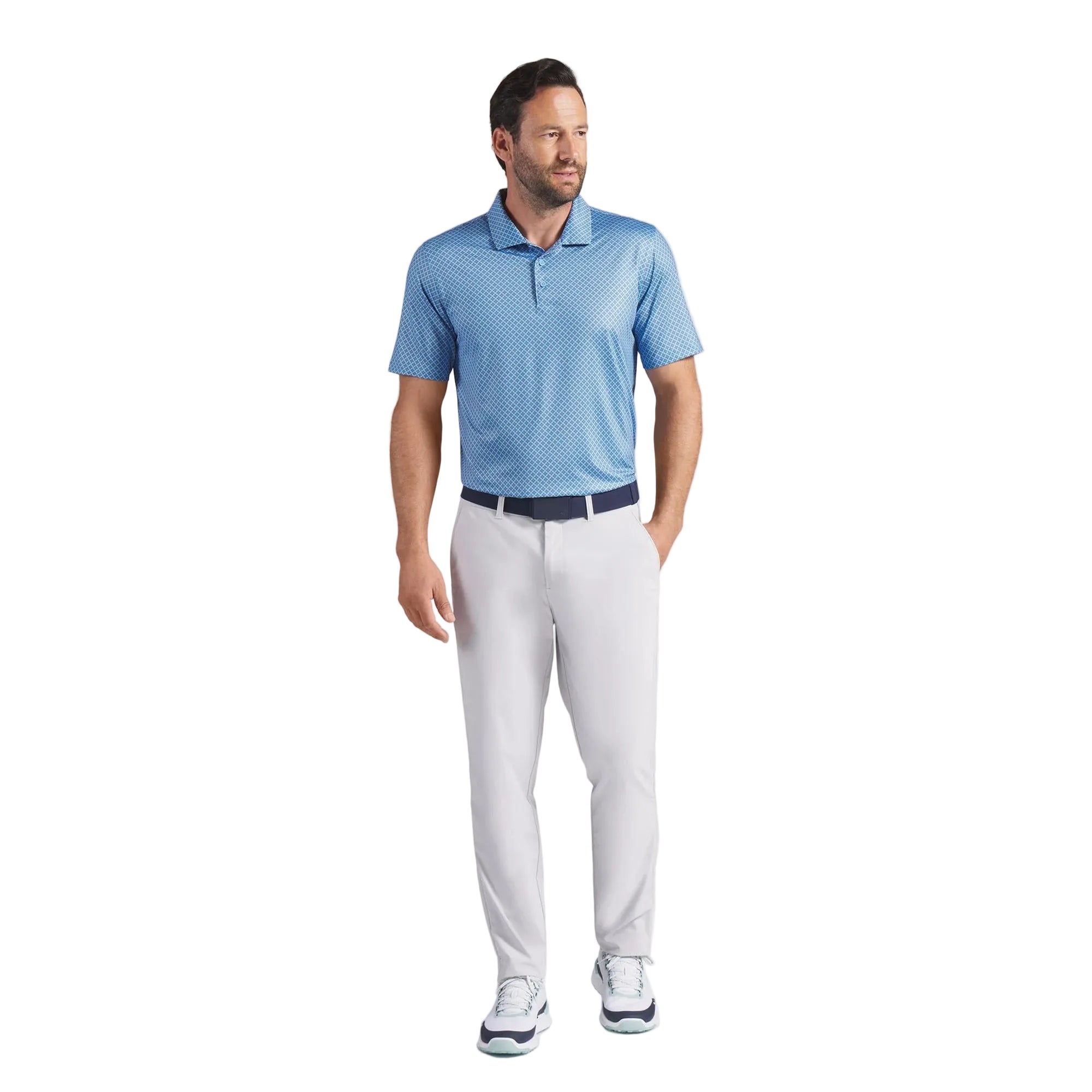 Puma MATTR Clover BN Golf Polo - Blue