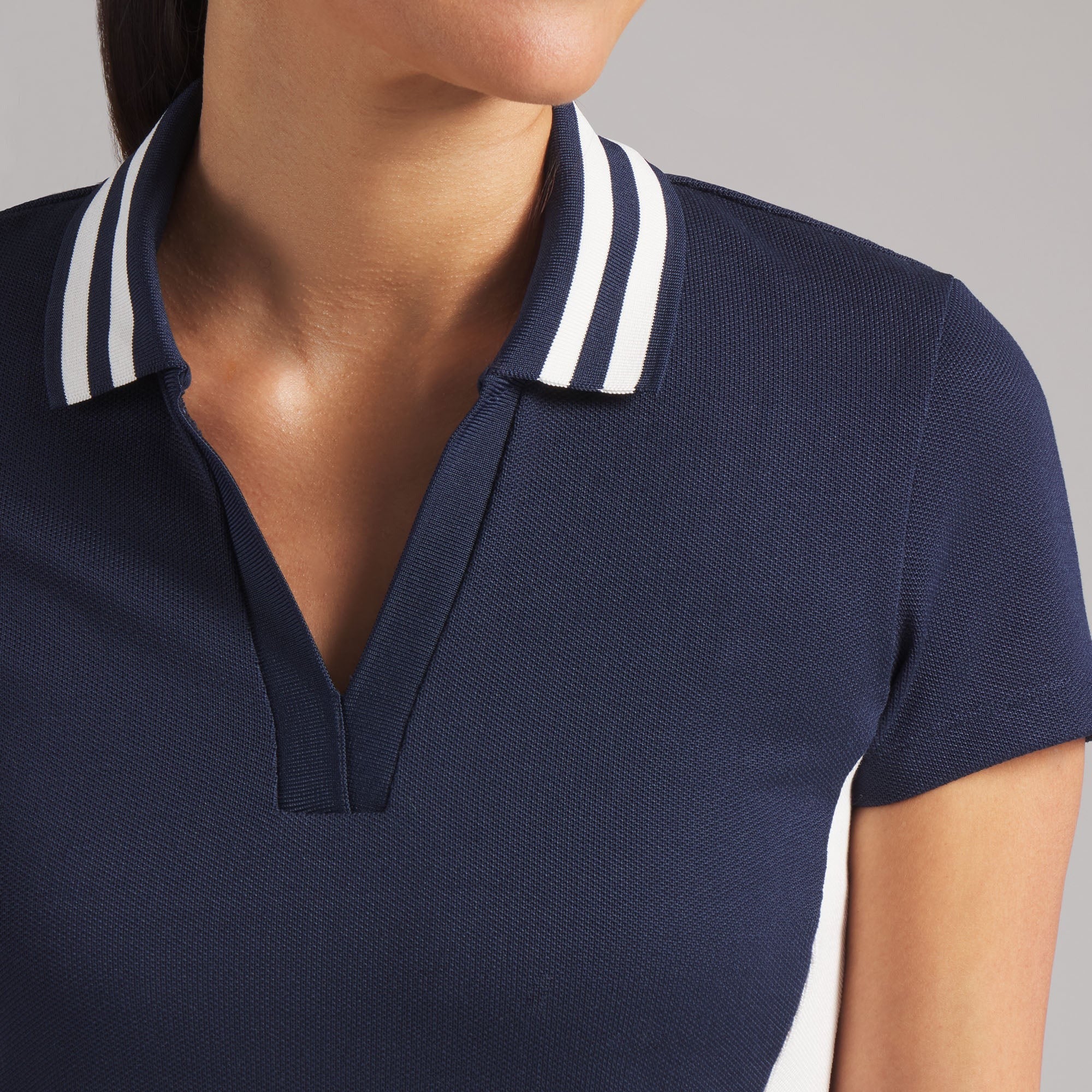 Puma Ladies Pique Golf Dress - Navy